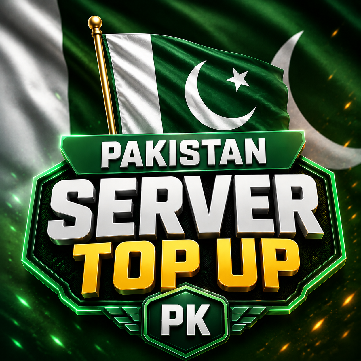 PAKISTAN SERVER TOP UP