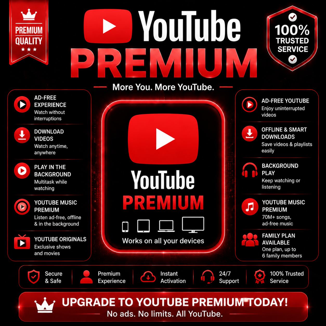 YOUTUBE PREMIUM